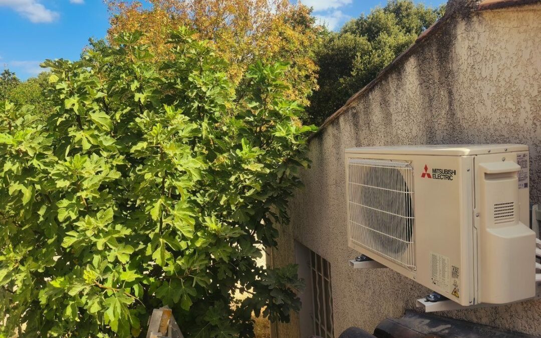 Installation d&rsquo;une climatisation réversible bi-split à Sainte-Maxime