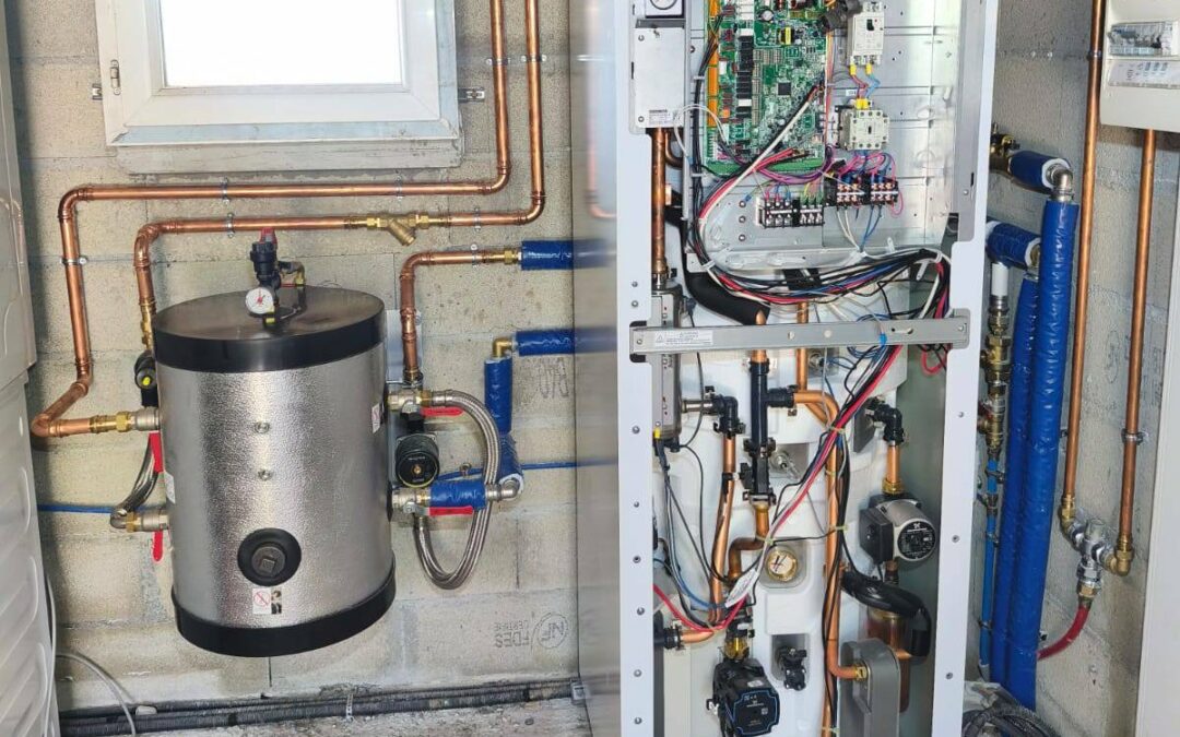 Installation d&rsquo;une pompe à chaleur air-eau au Muy